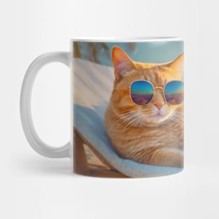 tomcat summer vacation Mug